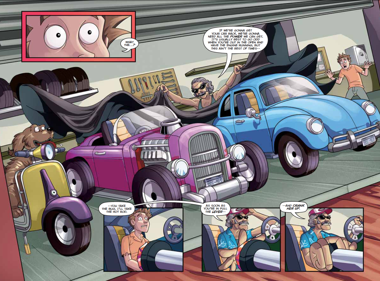 Odd Rods Banzai Odd Rods Comic Book | Official Odd Rods