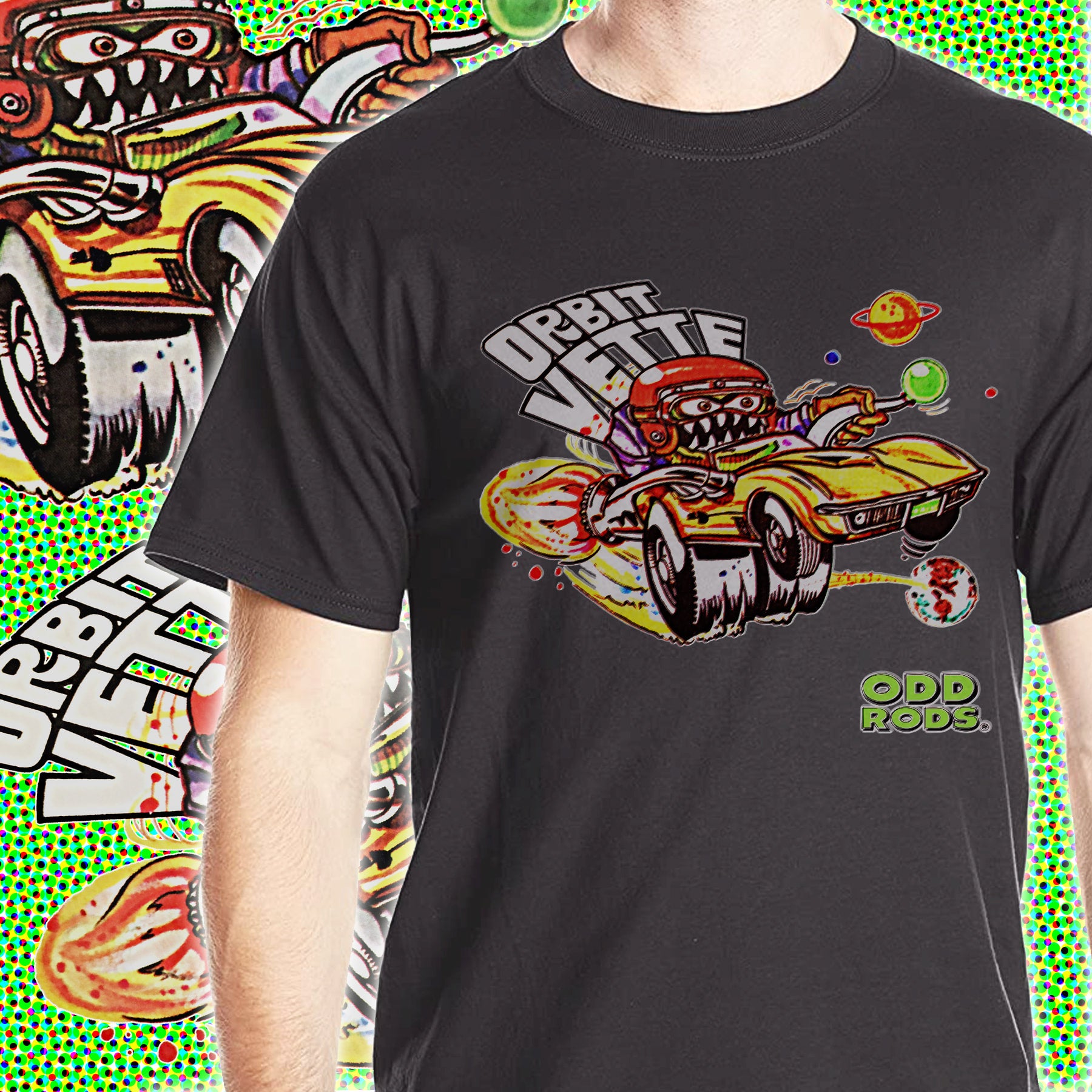 Odd Rods Orbit Vette T Shirt